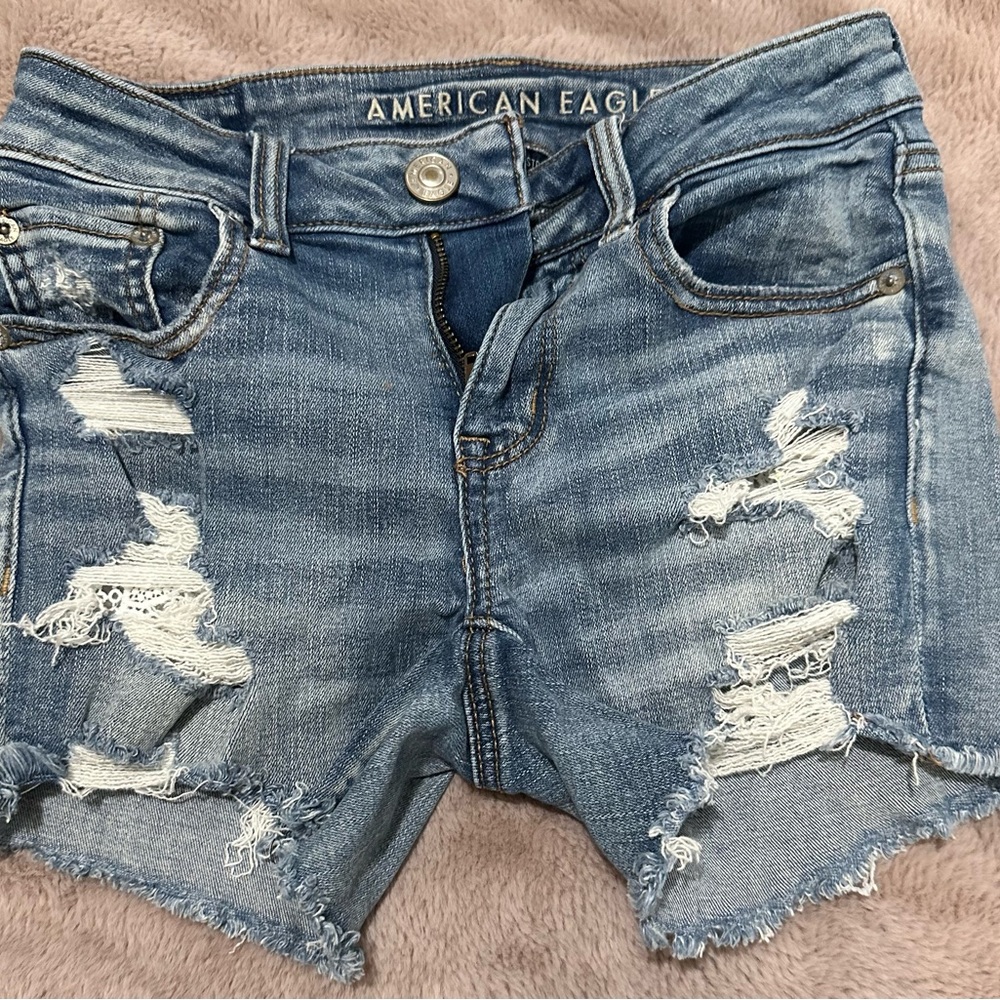 American Eagle midi shorts